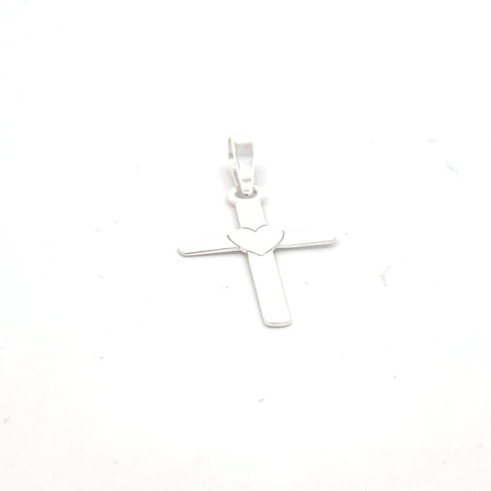 925 Sterling Silver Pendant Cross Religious